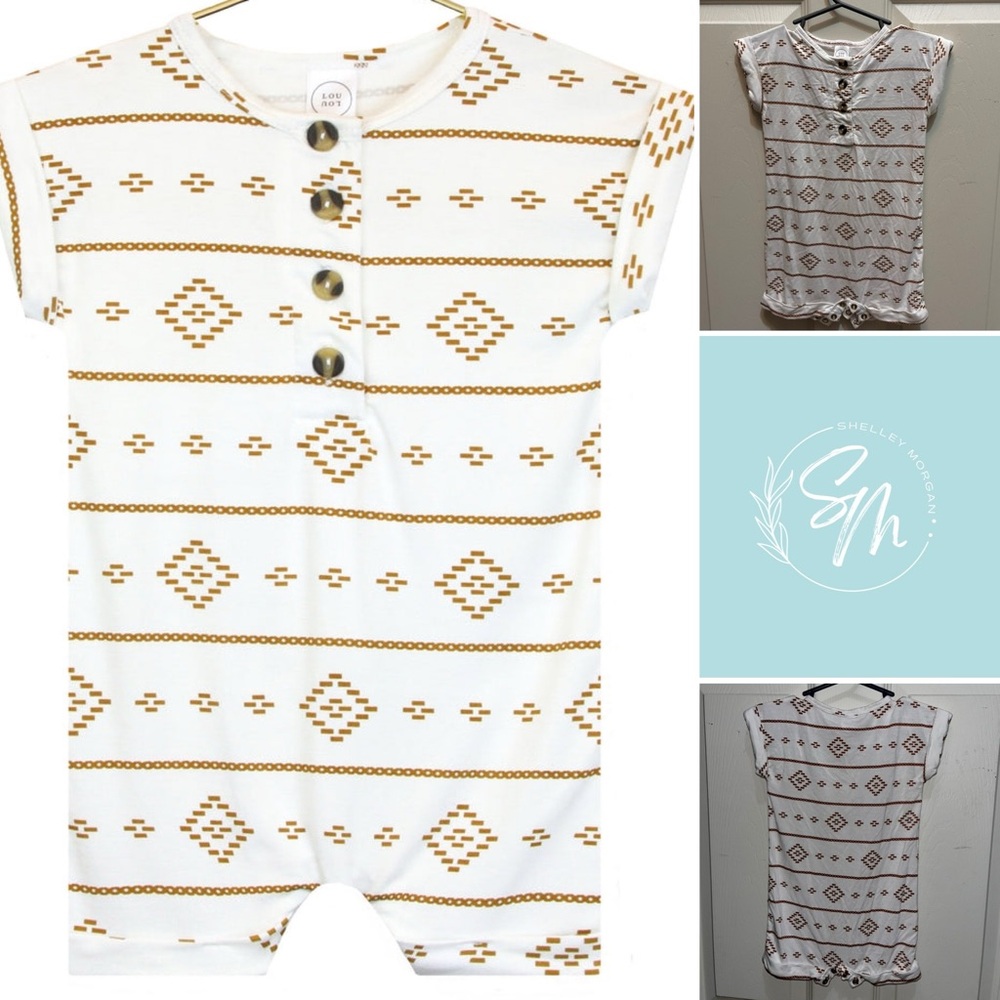 Lou Lou & Company Ziggy Romper, 12-24m